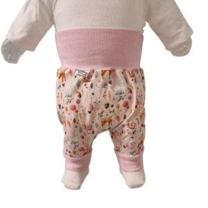 Pumphose Waldtiere rosa