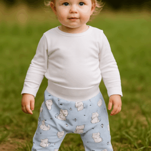 Pumphose Kätzchenmuster 