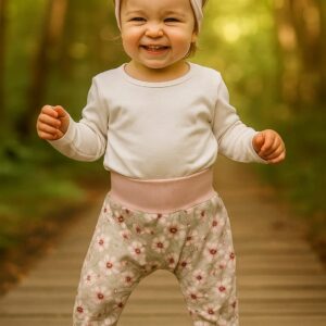 Pumphose Kirschblütenmuster